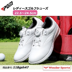 StV[Y PGM _C BOA XpCNX Xj[J[^Cv fB[X ₷ ɂ K y RȂ zCg sN  h _CbN S ʋC ϋv golf 22.5cm`24.5cm 118gsh47